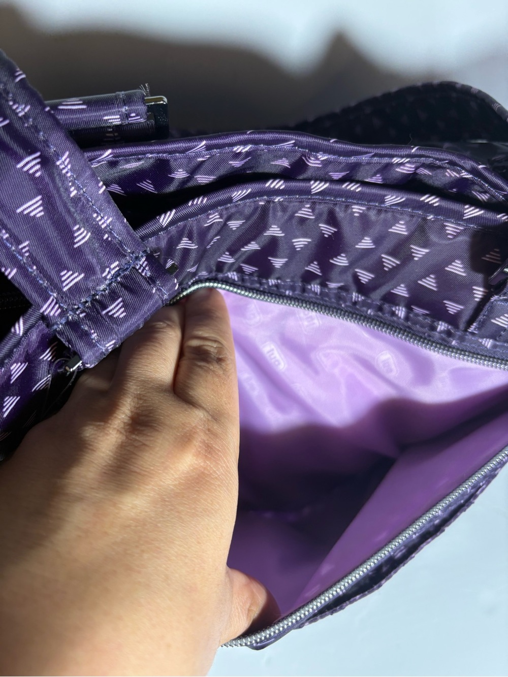 Lug Cabby Shopper Tote Triangle Concord NWT Never Used - Picture 10 of 16